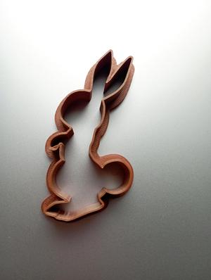 Rabbit cookie cutter