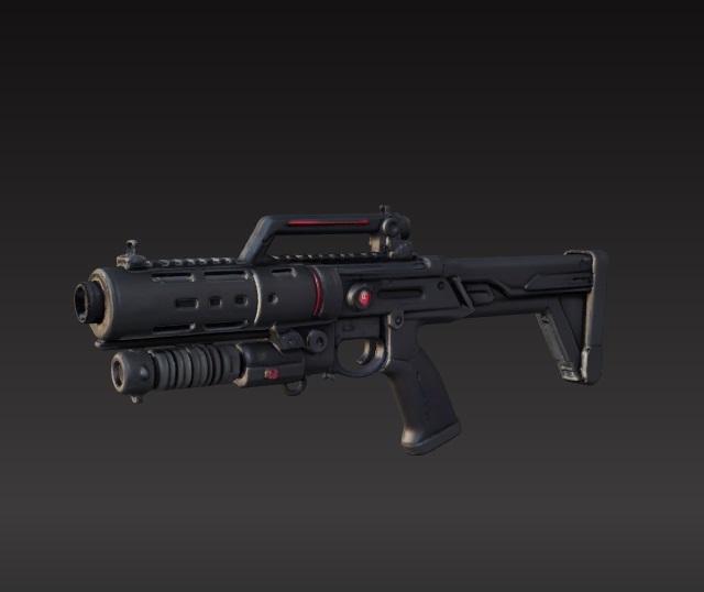 sci fi gun