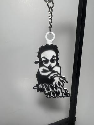 Boondocks Riley Keychain