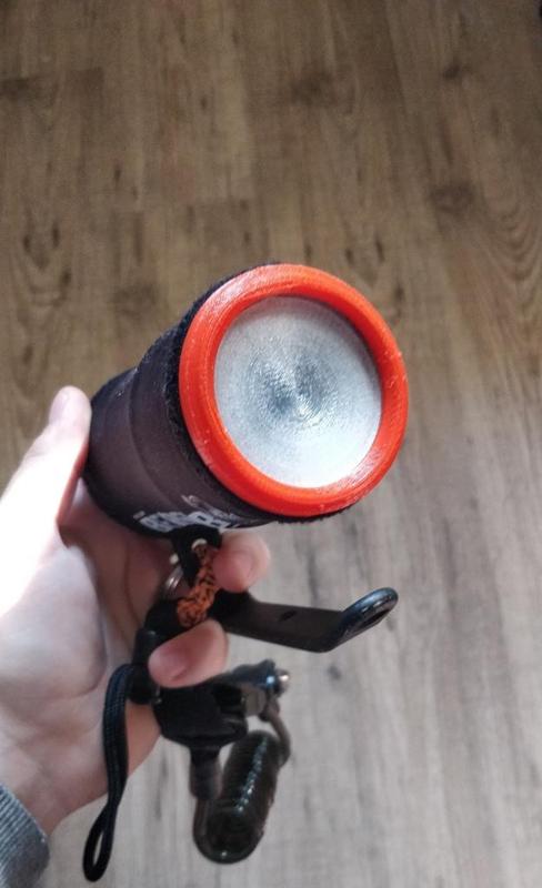 Dive light converging lens for photos