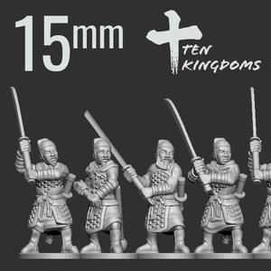 15mm Song Dynasty Sword Armoured Foot