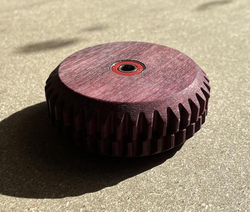 Decorative Cog Shaped Herb Grinder