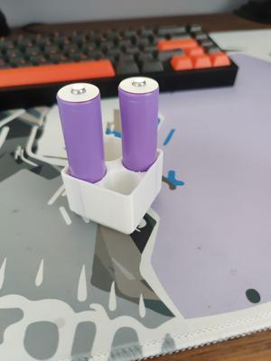 Gridfinity 4x 18650 Battery Holder