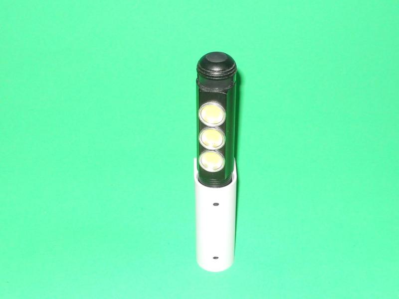 Small flashlight holder