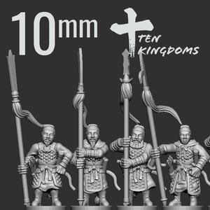 10mm Song Dynasty Spear Armoured Foot