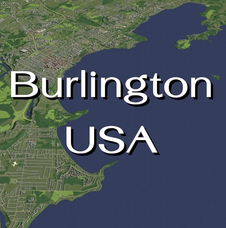 Burlington Vermont USA - city and urban