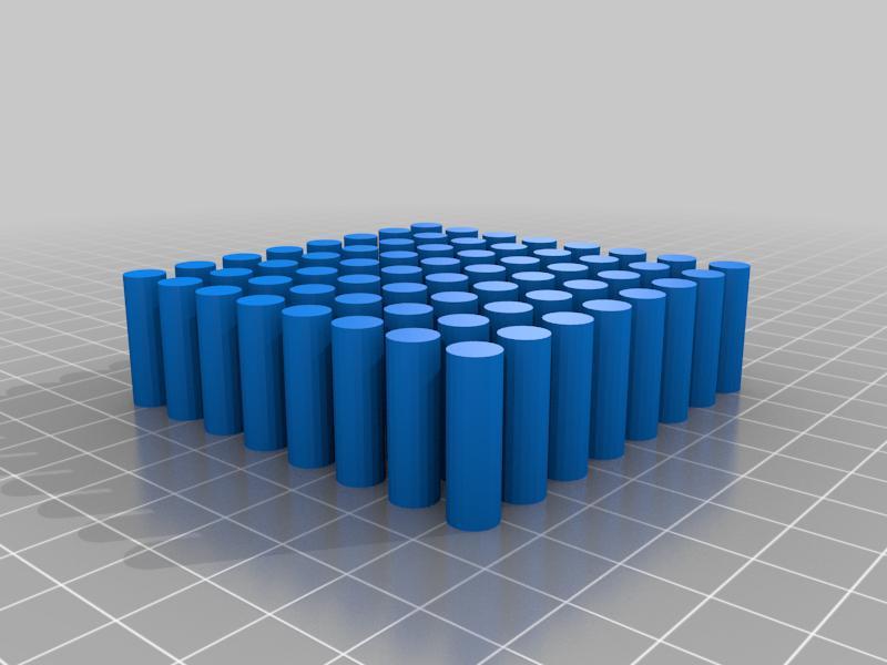 6.25x20mm Dowels for 1/4 in hole
