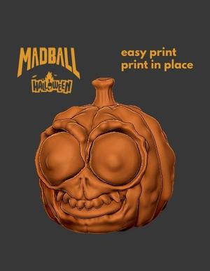 MADBALLS - MADBALL- PUMPKIN HALLOWEEN .