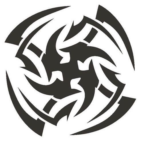 Shuriken stencil