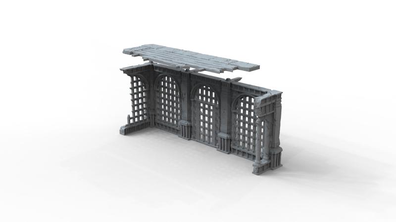 Gothic Ruins - building remains