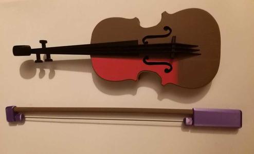 Violin and bow toy