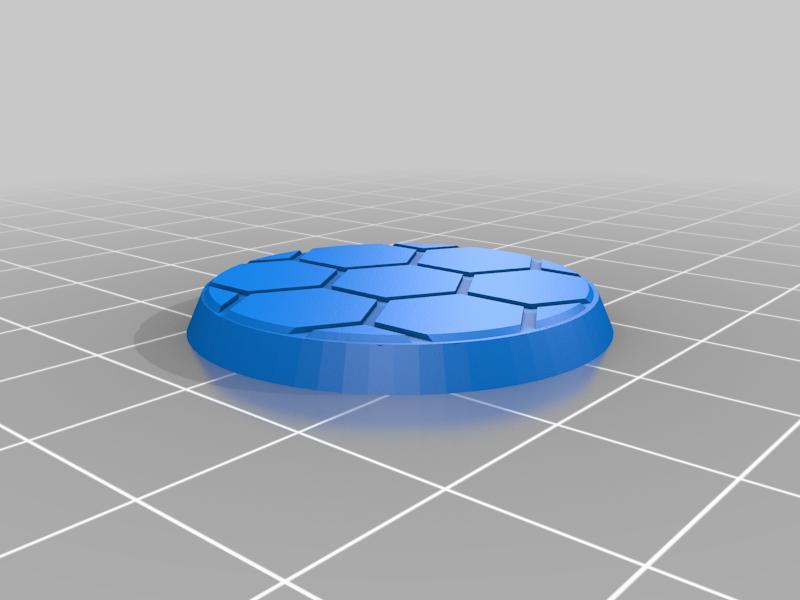 32mm Necron hex base
