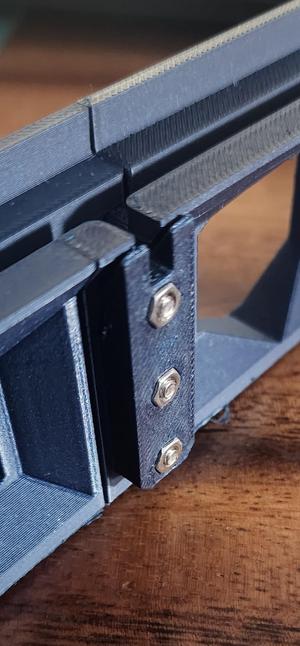 Bambu X1C Ventilation Frame Spacer with M3 nut inserts