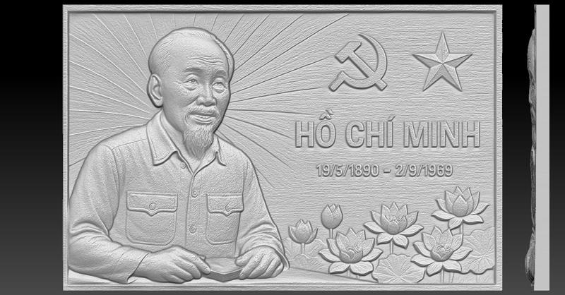 HO CHI MINH CNC Relief Model