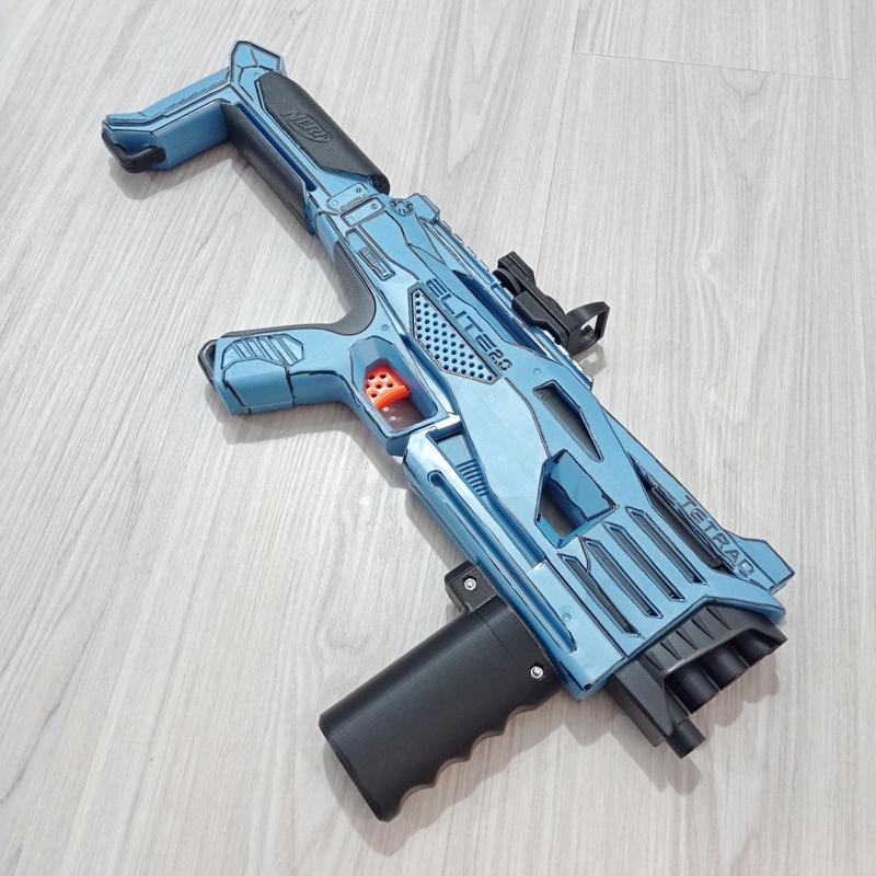 Nerf Elite 2.0 Tetrad Mod Parts