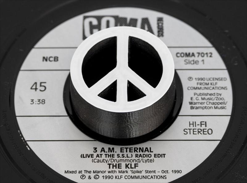 45 Record Adapter Peace High