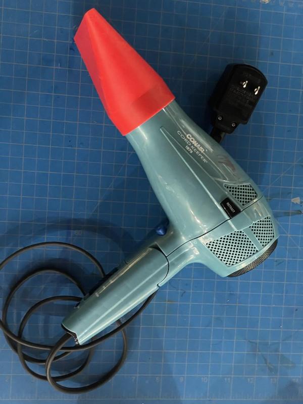 Nozzle concentrator for Conair 1875 Cord Keeper
