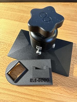 Elegoo Mars 2 Pro build plate drip bracket