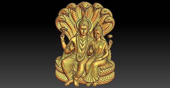 Shiva CNC Relief Model