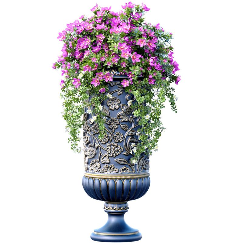 Flower bed,Bouquet,Magnolia plant in a classic tall Luxury  vase,pot,flowerpot.Indoor plant  for Porch ,Terrace,balcony,Entrance group,backyard