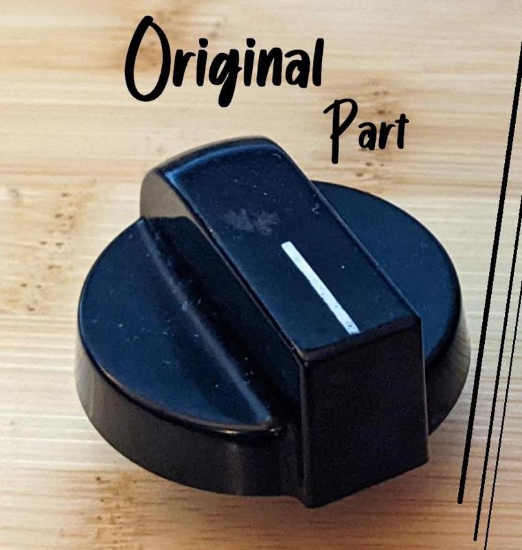 Oven / Stove / Rings Knob with Standard 8mm D Connector