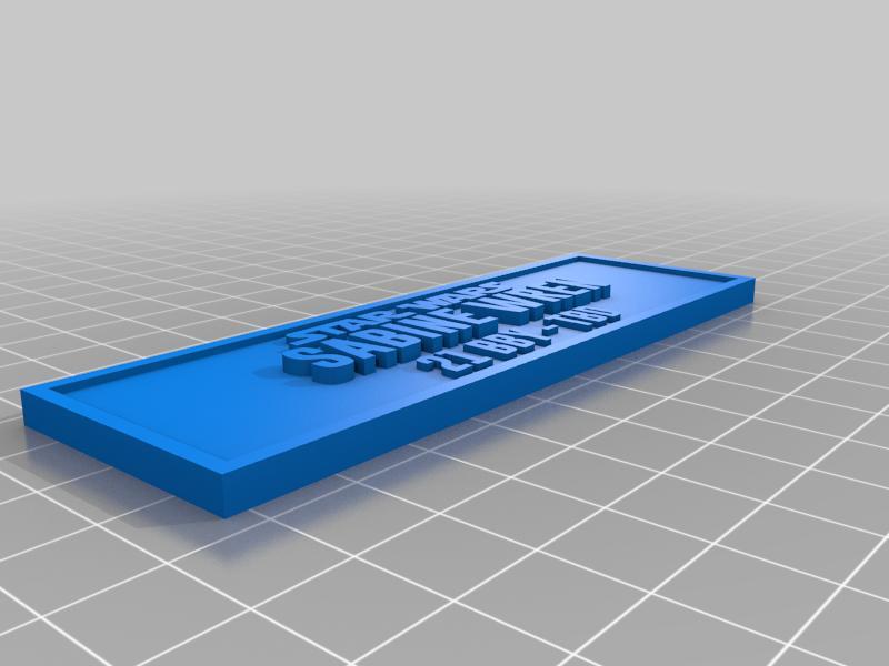 Dark Saber Wielders Nameplates