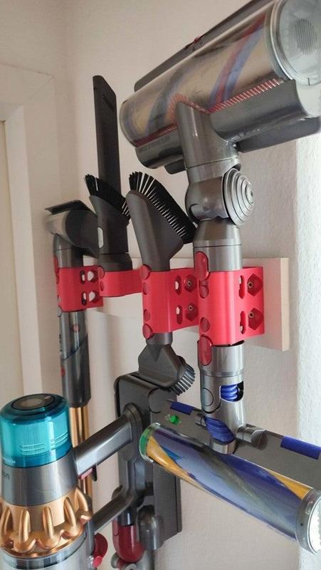 Dyson Acessory Holder Mount "Simple" Design