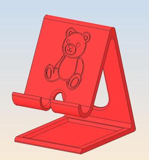 Phone holder Teddy bear
