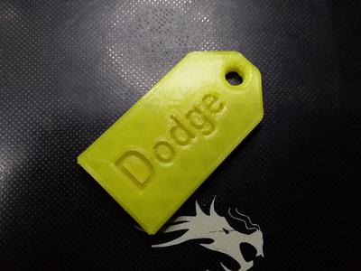 Key Tag Dodge