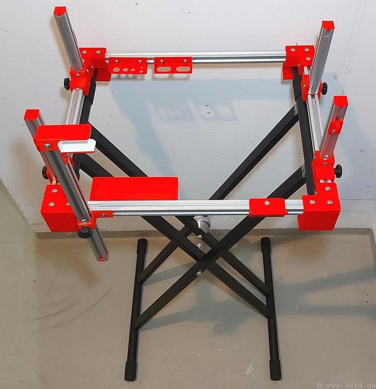 RC airplane bracket for keyboard stand - assembly stands - Ver.1