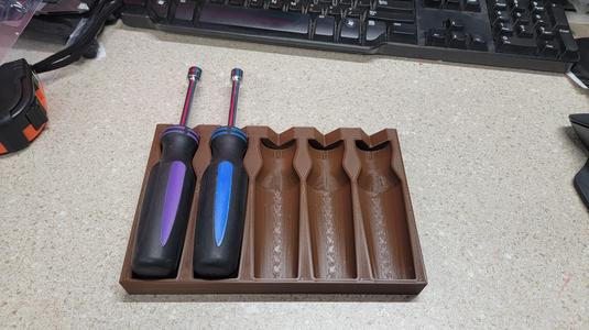 Harbor Freight Nut Driver Storage