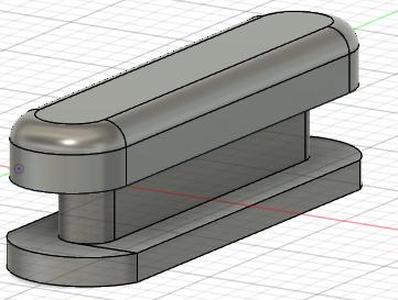Phone shell button
