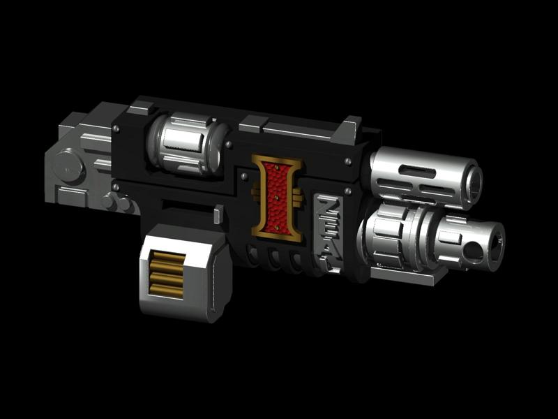 Combi Weapon Melta Psychic Cannon ZEAL