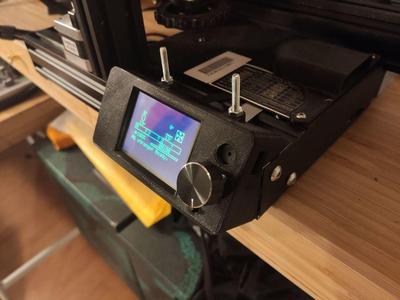 Bigtreetech TFT24 v1.1 Angled case for ender 3