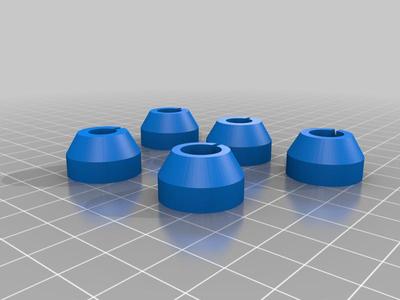 Bottom Inserts for cable luber tool