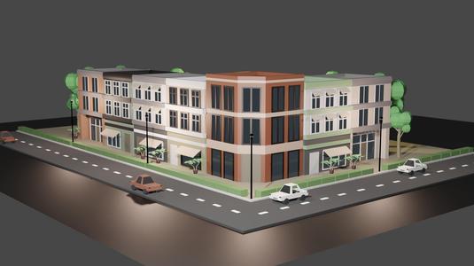 Low Poly City Assets