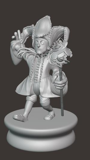 Carnival chess king