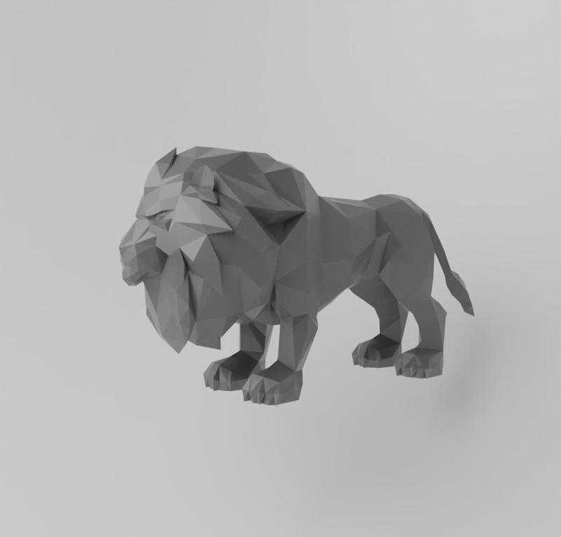 Alliance Lion LowPoly
