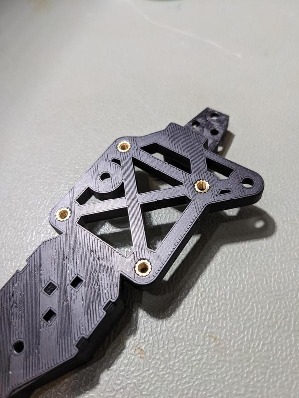 BTT EBB42 Mount - Eva 3.x - Orbiter 2.x  with heat inserts