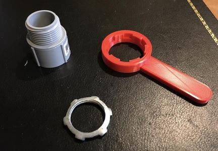 3/4" Conduit Locknut Wrench