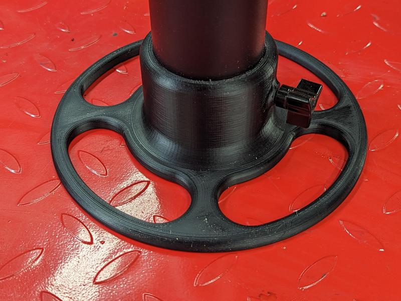 Improved .5 liter high pressure bottle base