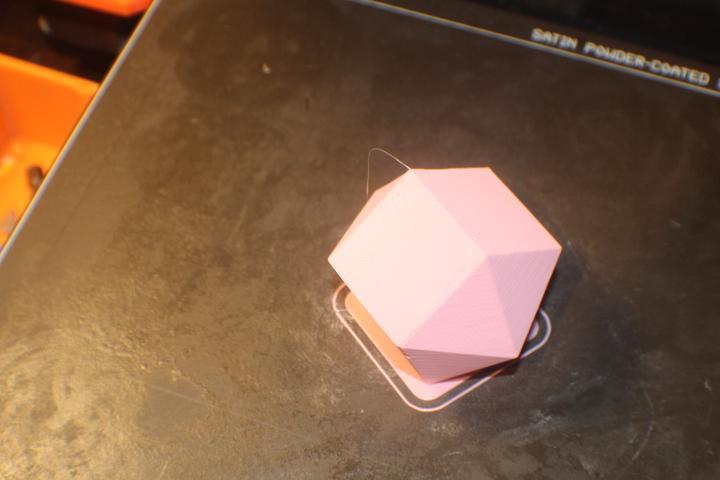 solid polygon with fifteen (15) sides