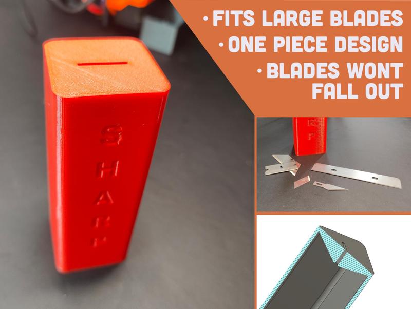 Razor Blade Disposal Box