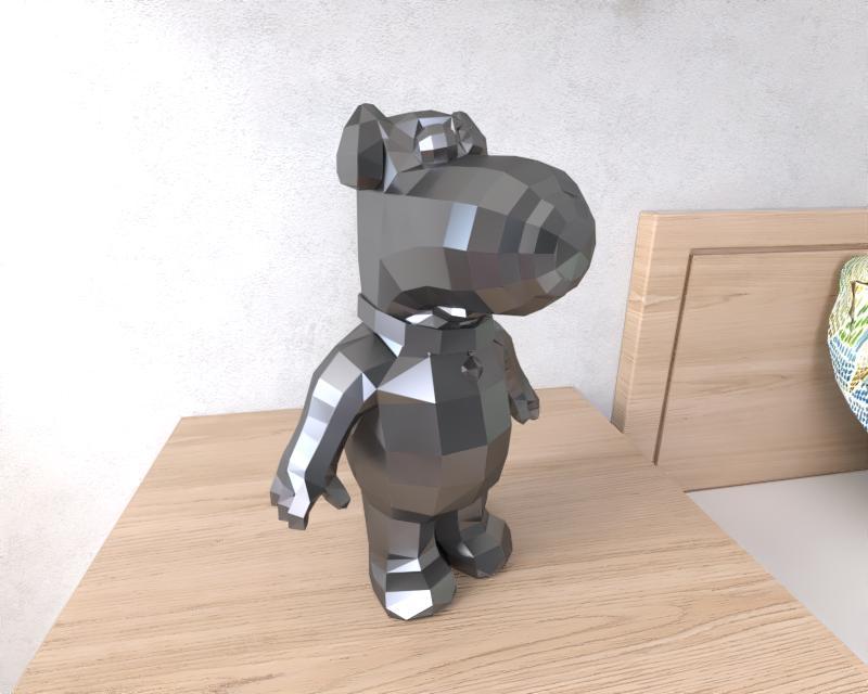 Bryan Family Guy Lowpoly