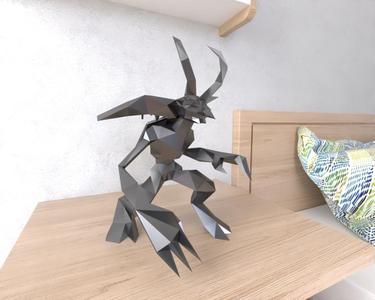 Imp Demon Lowpoly