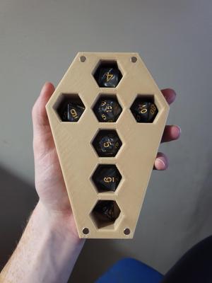 Vampire Coffin Dice Box