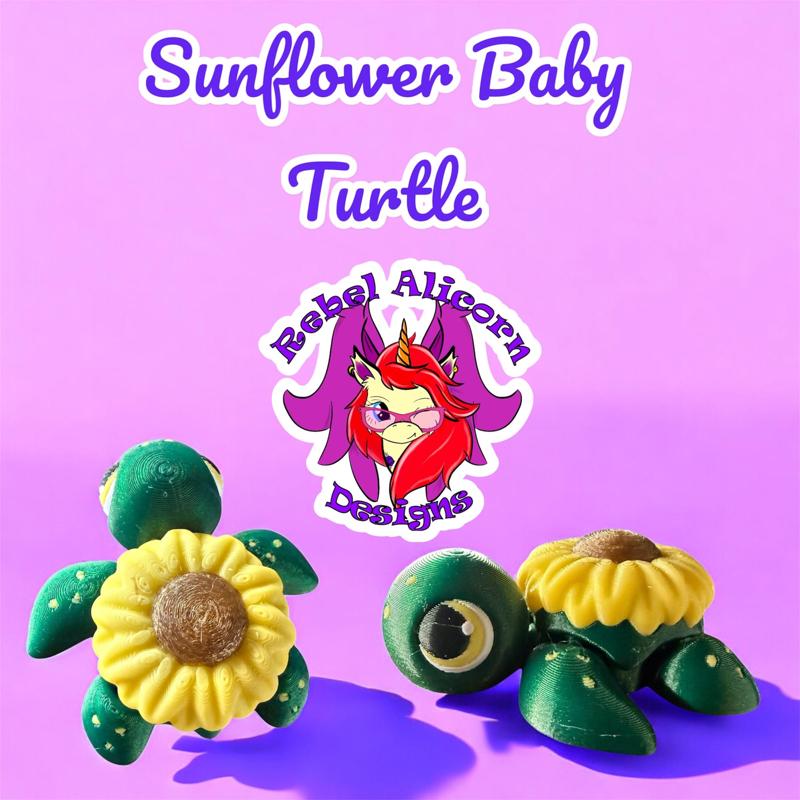 Sunflower Baby TUrtle