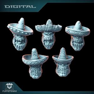 Orc Amigo Heads