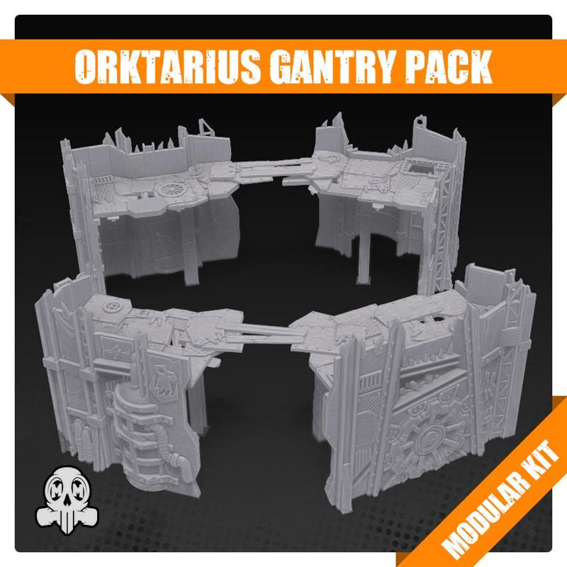 Orc Themed Gantry Terrain Kit