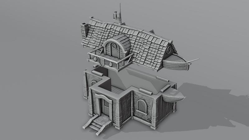 Treasure Island Architecture - shipyard building